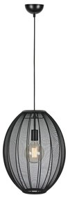 Markslöjd 108795 - Lampadario a sospensione con filo FLORENCE 1xE27/40W/230V nero