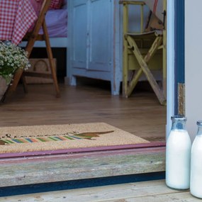 Zerbino in fibre di cocco 40x60 cm Welcome Sausage Dog – Artsy Doormats