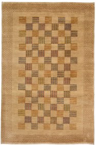 Loribaft Tappeto 190x120 Beige (Indian) Annodato A Mano