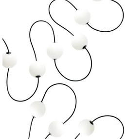 Catena decorativa da esterno LED 10xLED/0,8W/230V IP67 7,7 m