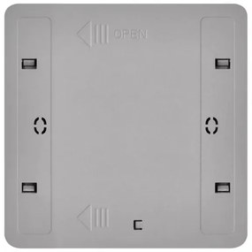 Interruttore 2 bottoni GoSmart 1xCR2430 Tuya bianco