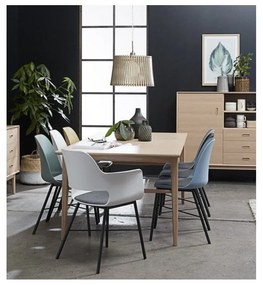 Sedia da pranzo grigia Whistler - Unique Furniture