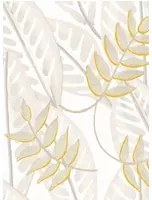 Florale Tapete Alocasia von Elitis - Beige/ Orange