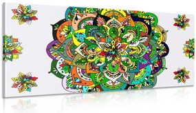 Quadro su tela – Mandala verde