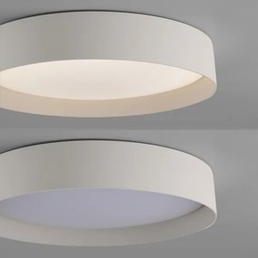 Schöner Wohnen 14594-39 - Lampada da soffitto dimmerabile TAVOLI LED/20W/230V grigio + telecomando