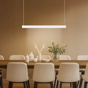 Lampadario a cavo LINEA LED/36W/230V 3000/4000/5700K CRI 90 bianco