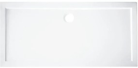 Piatto doccia SENSEA in pmma Essential bianco L 80 x L 160 x H 5 cm lucido