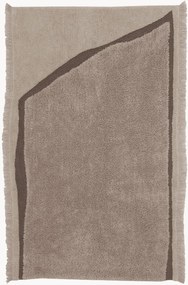 Tappeto in lana a pelo lungo Nomad