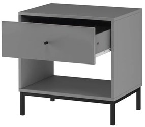 Comodino grigio Celine - Støraa