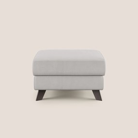 Moon Pouf contenitore e piedini alti in microfibra impermeabile T11