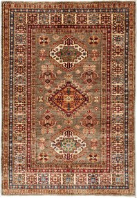Kazak Tappeto 140 x 100 Grigio (Pakistan) Annodato A Mano
