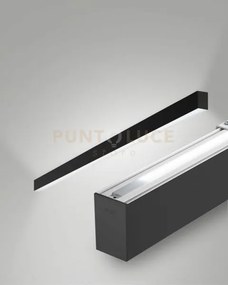 Millet profilo da parete doppia emissione nero prismatic dimmerabil...