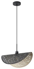 Lampadario a sospensione con filo 1xE27/15W/230V nero