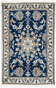 Nain Tappeto persiano 60x90 Blu (Iran) Annodato A Mano