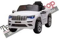 Auto Macchina Elettrica per Bambini JEEP GRAND CHperOKEE 12V colore Bianco