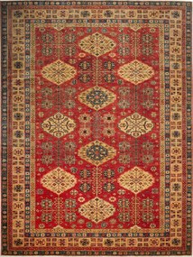 Kazak Tappeto 280x370 Rosso (Pakistan) Annodato A Mano