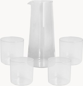 Set caraffa e bicchieri Lyra 5 pz