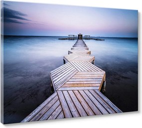 Dipinto 113x85 cm Twilight Pier – Styler