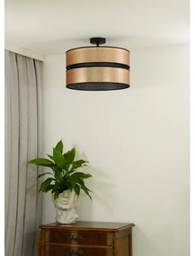 Duolla - Lampadario a plafone COPPER SHINY 1xE27/15W/230V diametro 40 cm rame/nero