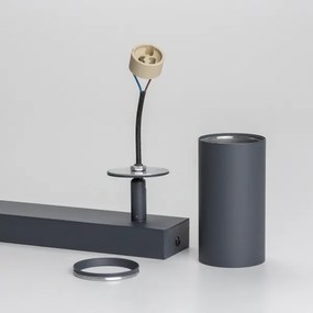 Brilagi - Faretto LED dimmerabile SELE 2xGU10/6,5W/230V antracite