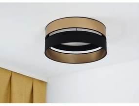 Brilagi - Plafoniera LED ROYAL LED/24W/230V diametro 45 cm nero/oro