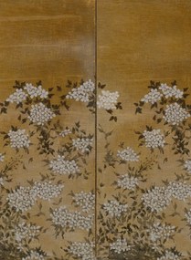 Coordonne Wandbild Jute Flora - 7800993