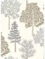 Coordonne Carta da parati Arboleda - Cuero/ Marron