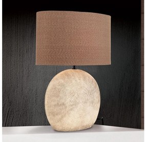 Orion LA 4-1193 - Lampada da tavolo ETHNO 1xE27/60W/230V ceramiche marrone/beige
