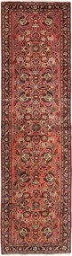 Hamedan Tappeto persiano 290 x 80 Rosso (Iran) Annodato A Mano