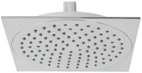 Soffione Doccia Quadrato Cromo 20x20 cm Ultra Slim