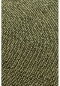 Passatoia color kaki in iuta 80x200 cm Bouclé – Hanse Home