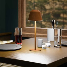 Lampada da Tavolo Ricaricabile 2.2W IP54 CCT Dimmerabile - Corten