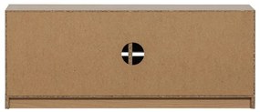 Tavolo TV modulare in rovere naturale 110x44 cm Modulair - vtwonen