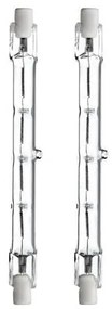 Halogen R7S 80W 1381lm 2800K R7S 10x118mm Dimmable 2pz/blister