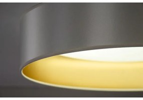 Duolla - Plafoniera LED ROLLER LED/24W/230V diametro 45 cm argento/oro