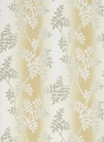 Tapete Posingford von Nina Campbell - Yellow/ Grey
