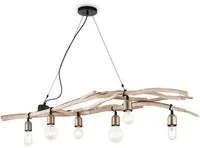 Lampada sospensione Driftwood L1400xH450-1230xP300mm