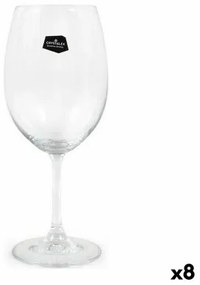 Calice per vino Crystalex Lara Trasparente Cristallo (6 Unità) (8 Unità) (450 cc)