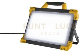 Proiettore led portatile knox giallo e nero 80w 4600-9200lm cct cav...