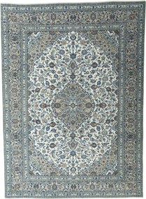 Kashan Tappeto 410 x 300 Beige (Iran) Annodato A Mano