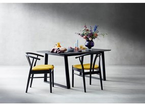 Tavolo da pranzo nero di Hammel, 165 x 90 cm Meza - Hammel Furniture