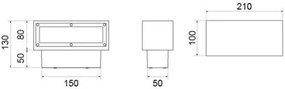 Line 210 Led 8.4W 3000°K