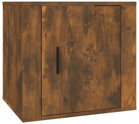 Comodino rovere fumo 50x39x47 cm