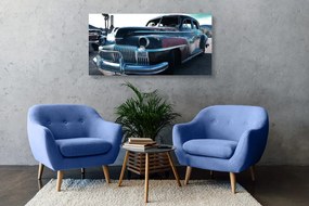 Quadro su tela – Auto nel cimitero di auto