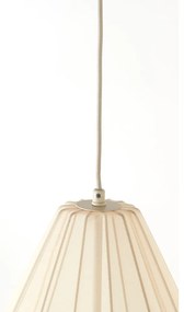 Lampadario beige con paralume in tessuto ø 38 cm Itela - Light &amp; Living