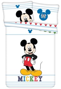 Biancheria da letto per culla in cotone 100x135 cm Mickey - Jerry Fabrics