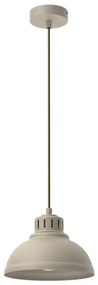 Lampadario a sospensione con filo SVEN 1xE27/15W/230V beige