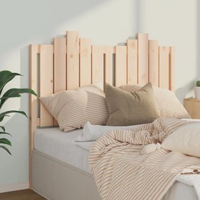 Testiera per letto 126x4x110 cm in legno massello di pino
