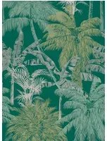 Coordonne Carta da parati Palms - Esmeralda