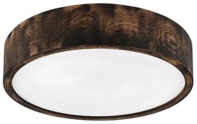 Brilagi - Plafoniera CARVALHO SMOKEY 2xE27/60W/230V rovere Ø 37,5 cm